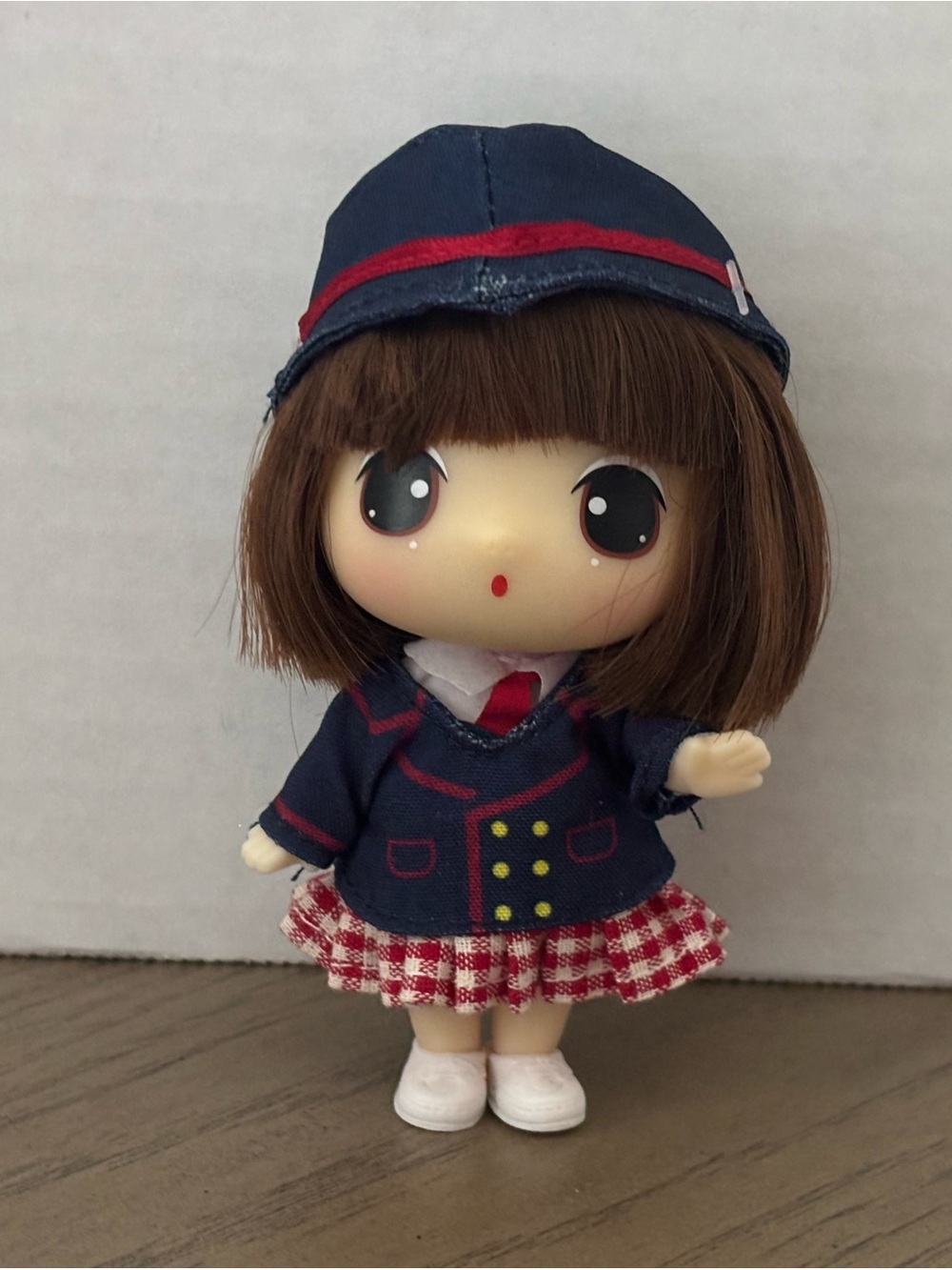 Ddung Student Junior High School Collectible Doll Figure Blue Outfit Blind Box